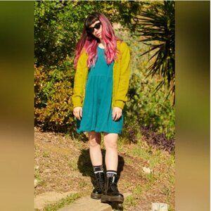 Tuesday of California Muffy Dress Teal XL Tuesday Of California